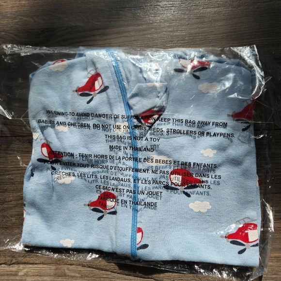 Gymboree Helicopter Print Sleepers - Picture 2 of 3
